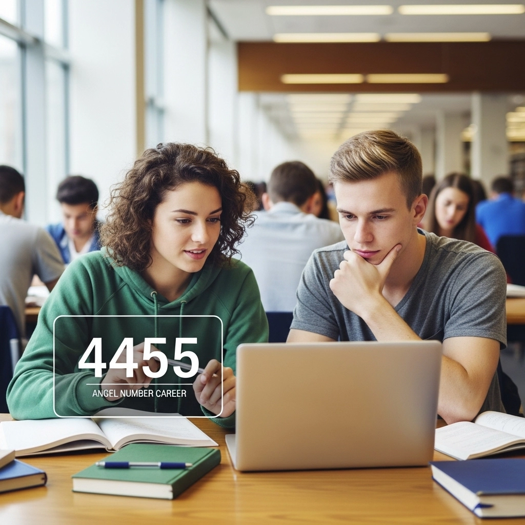 4455 Angel Number Career