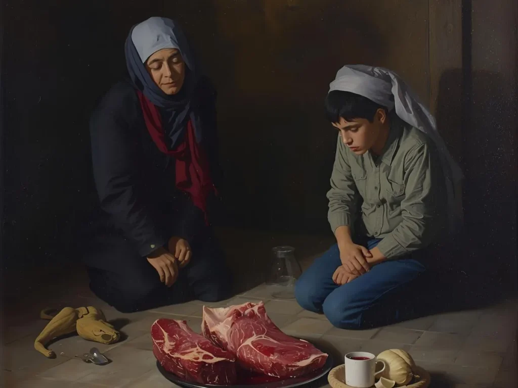 Seeing Raw Meat in Dream Meaning (Islam)