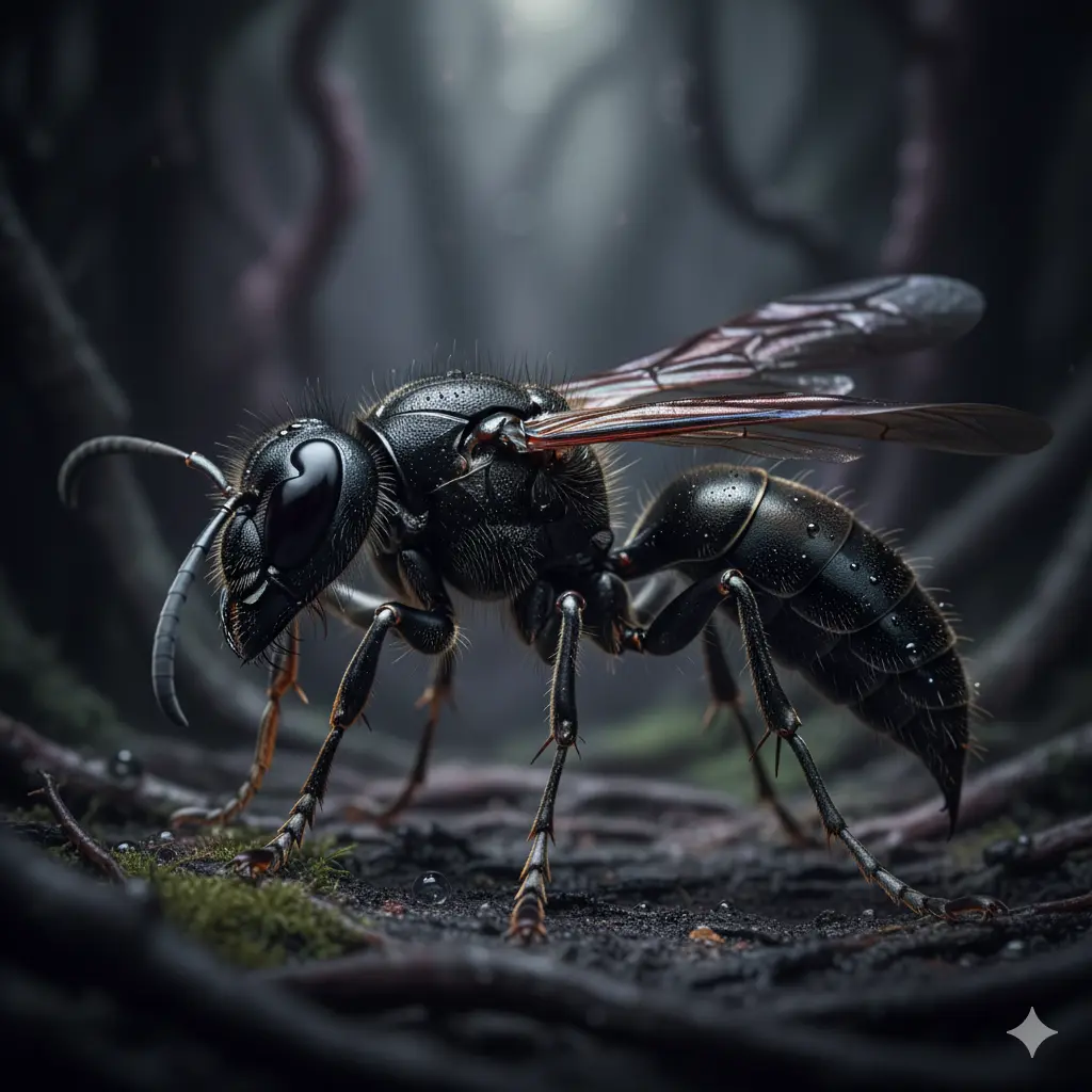 Black Wasp Dream Meaning