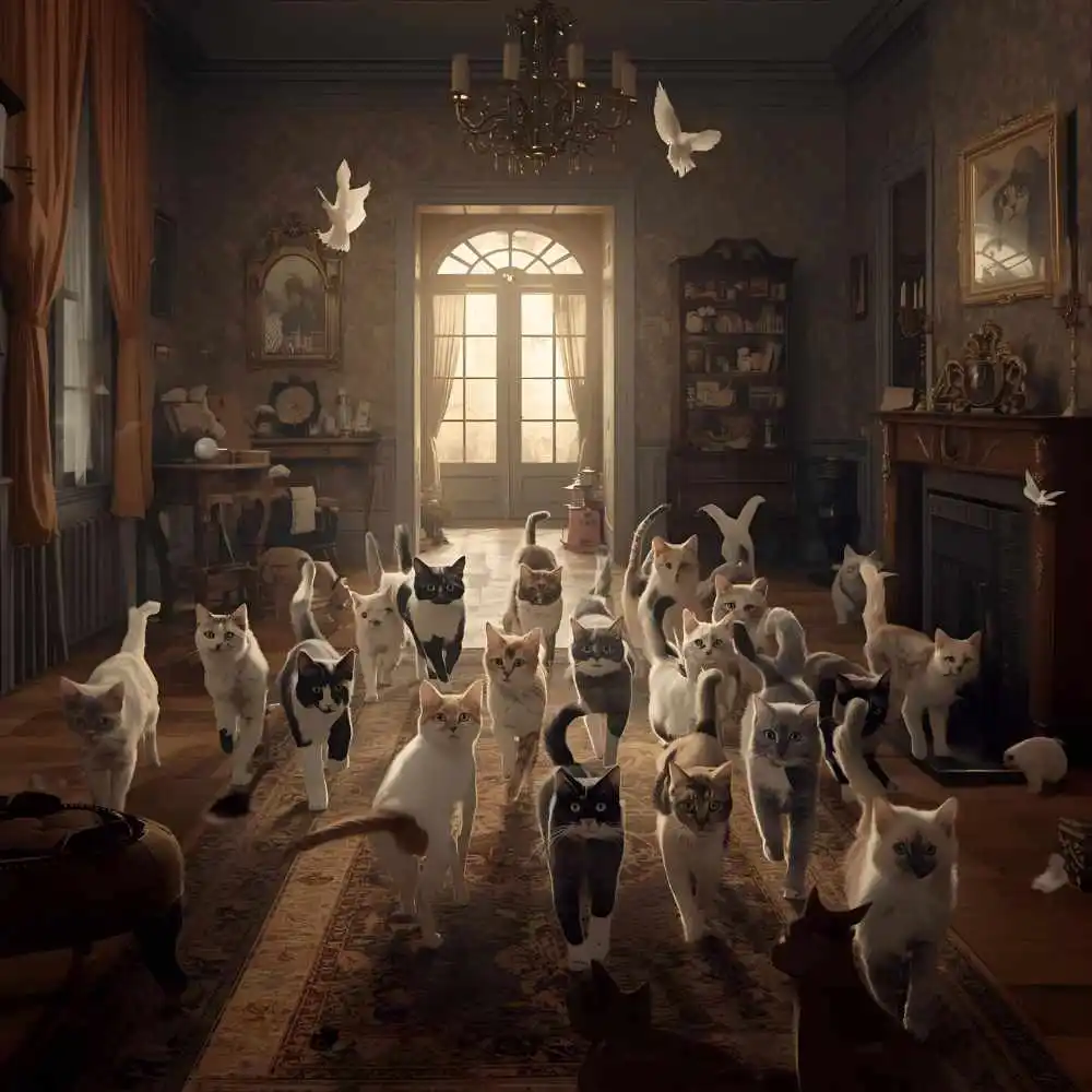 Dream About Cats in House