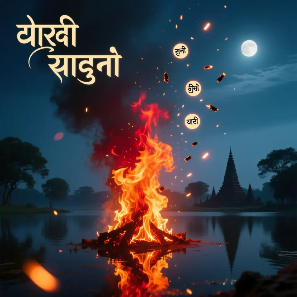 Dream of Fire Meaning in Hindi