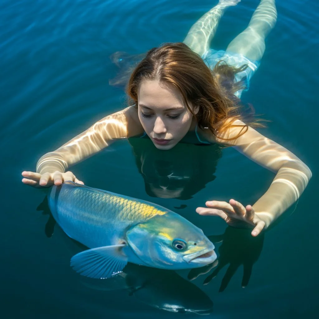 Dreaming of Catching Big Fish with Hands