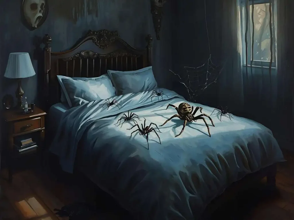 Dreaming of Spiders in Bed