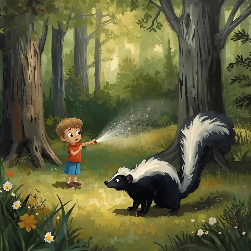 Getting Sprayed by a Skunk