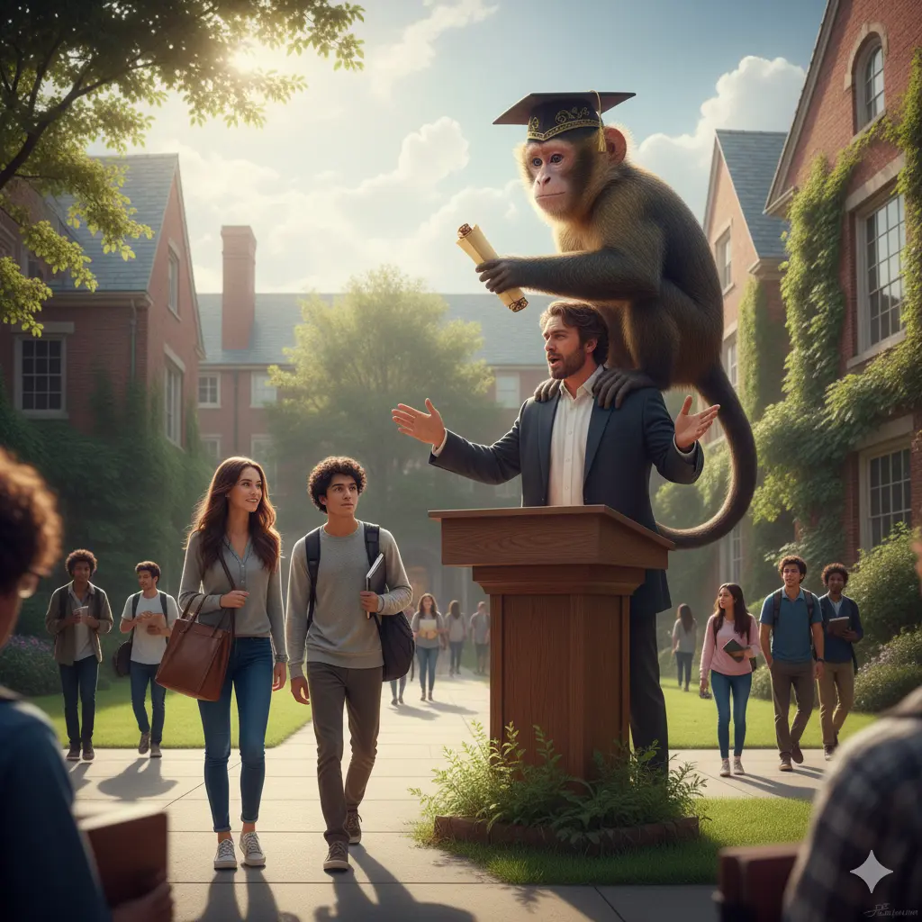 Monkey in Dream Evangelist Joshua