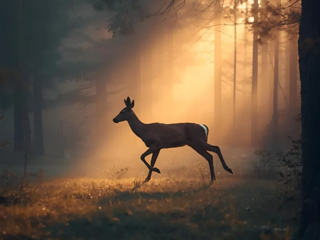 Running Deer in Dream Meaning
