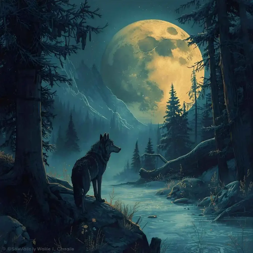 Saw Wolf in Dream Meaning