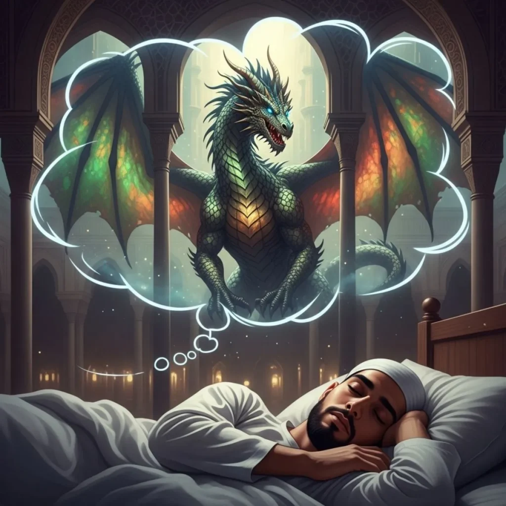 Seeing Dragon in Dream Islam
