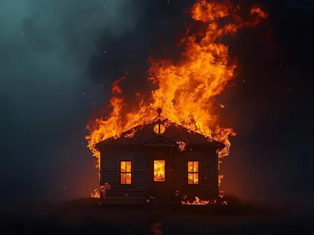 Seeing House on Fire in Dream Hindu