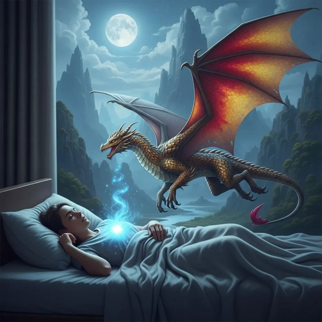 Turning into a Dragon Dream Meaning