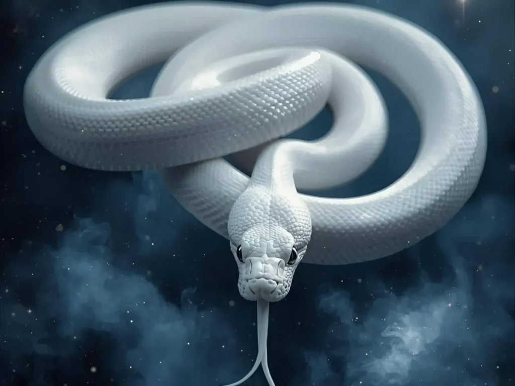 White Snake in Dream Meaning Hindu Astrology