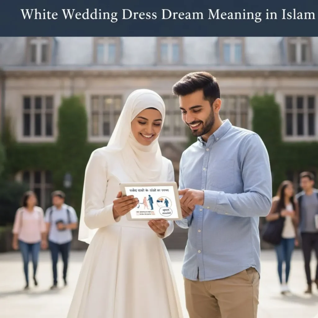 White Wedding Dress Dream Meaning in Islam