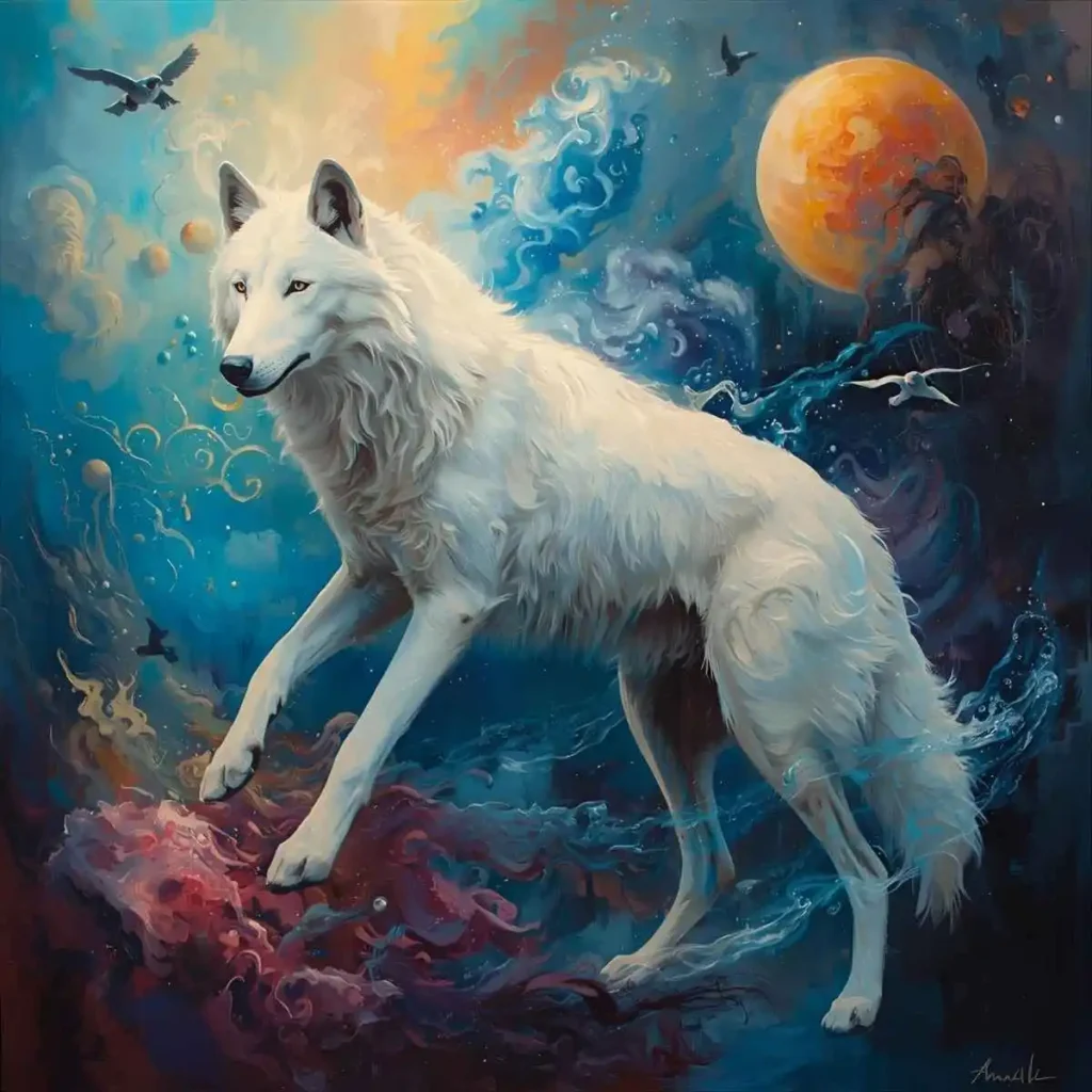 White Wolf in Dream Meaning