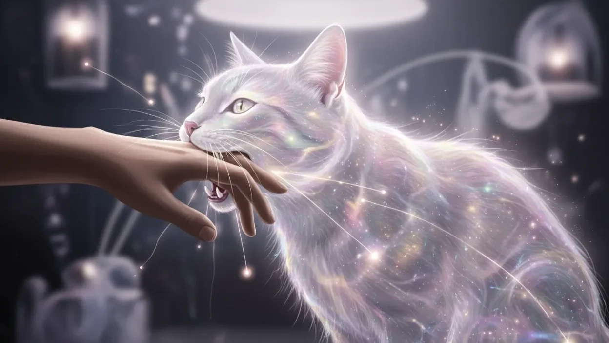Cat Biting You in a Dream Meaning