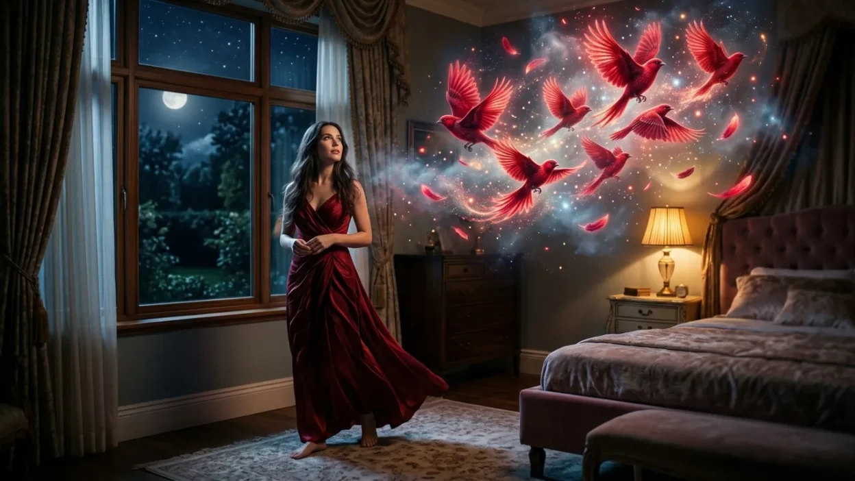 Red Bird in Dream Meaning