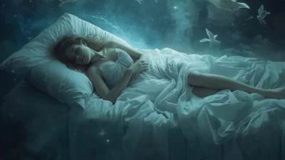 Sleeping With a Woman in a Dream Meaning